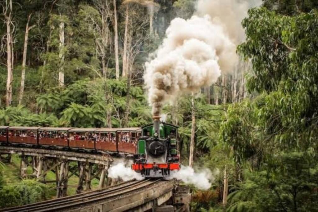 Self Contained Apartment A Few Mins From Puffing Billy In Clematis Exterior foto